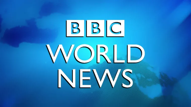 An image of a BBC World News access to live streaming news.