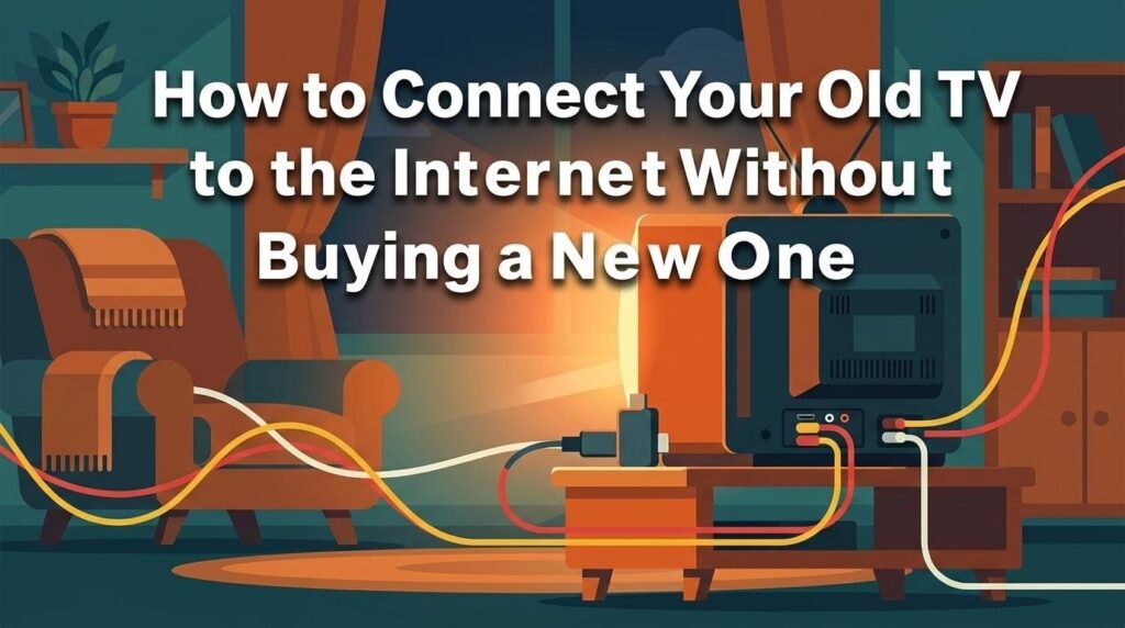 How to Connect Your Old TV to the Internet Without Buying a New One