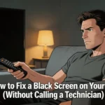 How to Fix a Black Screen on TV (Without Calling a Technician)
