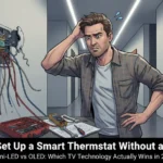 smart thermostat without C-wire installation guide for older homes