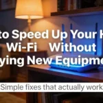 How to Speed Up Your Home Wi-Fi Without Buying New Equipment