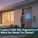 Smart lock facial recognition on front door — smart lock buying guide 2026
